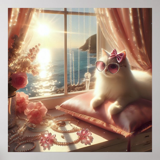 Poster Mode glamour mode mode mode de vie de luxe (Devant)