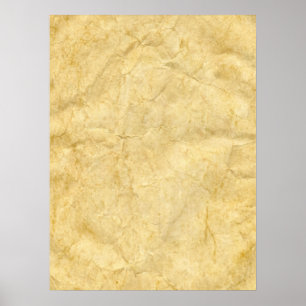 Poster Modèle d'affiche en papier parchemin de fond