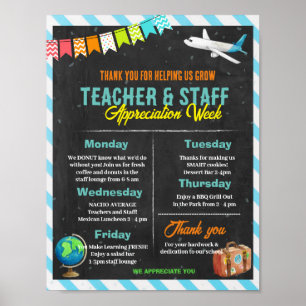 Poster Modèle d'appréciation du personnel enseignant de l