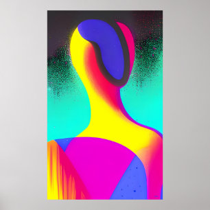 Poster Modèle Das Ken Gage Surréalisme