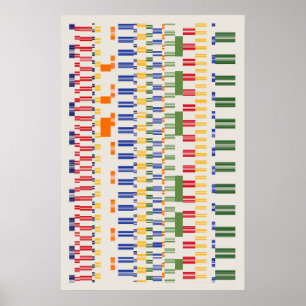 Poster Modèle de nombres de Ramanujan