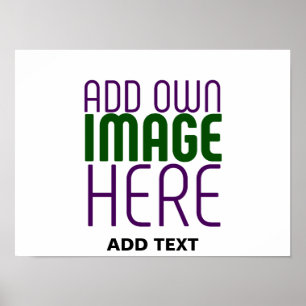 POSTER MODELE DE TEXTE D'IMAGE BLANC SIMPLE ÉDITABLE MODE