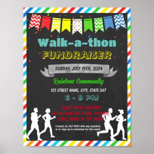 Poster Modèle d'événement Marathon