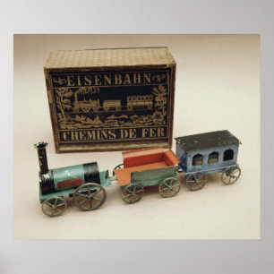 Poster Modèle ferroviaire, c.1870