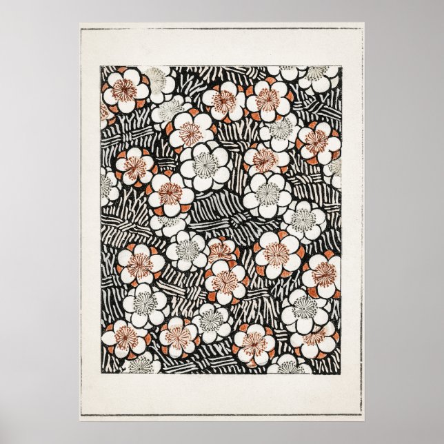 Poster Modèle floral de Shin Bijutsukai (Devant)