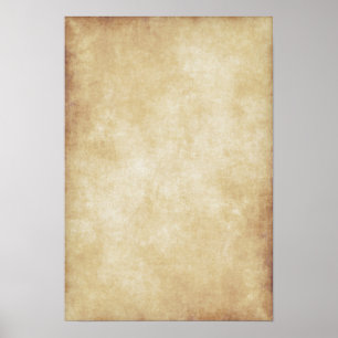 Poster Modèle papier Arrière - plan Parchemin
