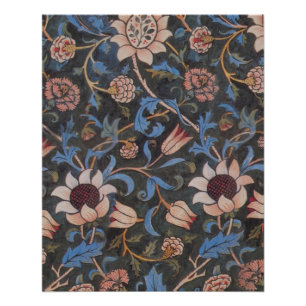 Poster Modèle William Morris Evenlode : Vintage Moody
