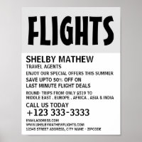 Modern Bold, Publicité sur les compagnies aérienne