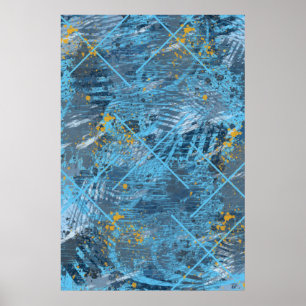 Poster Modern Criss Cross