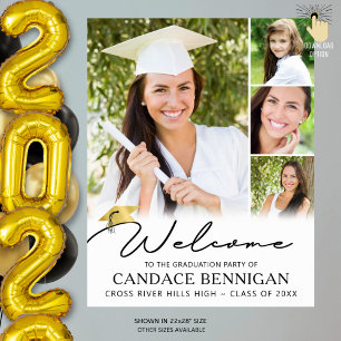 Poster Modern Simple Script Graduate Welcome 4 Photo