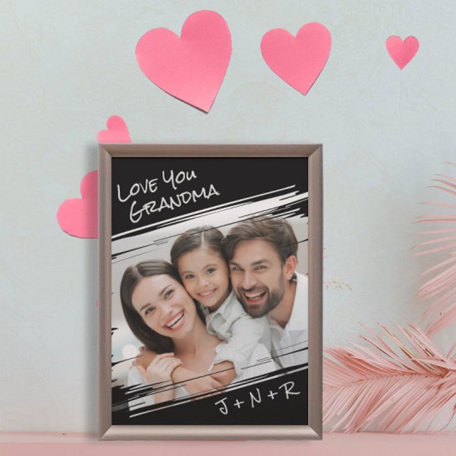 Poster Modern Street Art Ajouter Votre Photo Aimer Vous G (Créateur téléchargé)