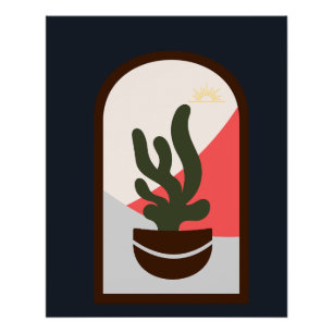 Poster moderne moderne classique Boho brillant