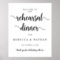 Moderne Rustique, Bienvenue au dîner de répétition