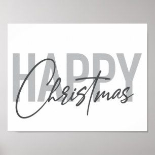 Poster Moderne, simple, design urbain Joyeux Noël