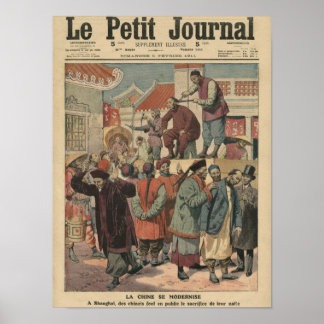Poster Modernisation de la Chine