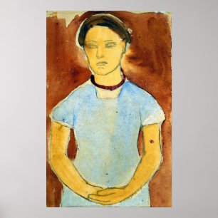 Poster Modersohn-Becker - Étude Pour Lee Hoetger