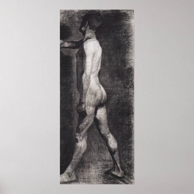 Poster Modersohn-Becker - Hommes debout 1899 (Devant)