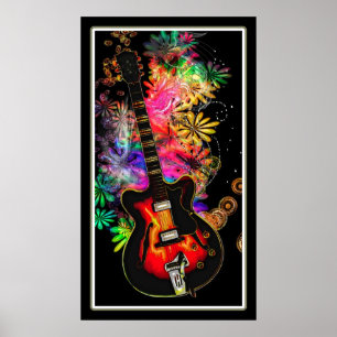 Poster Modes de guitare