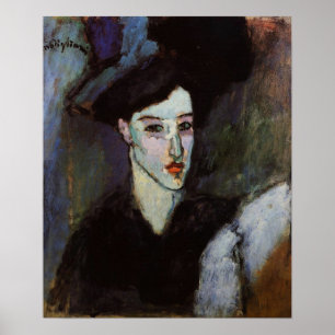Poster Modigliani - La Juive 1908