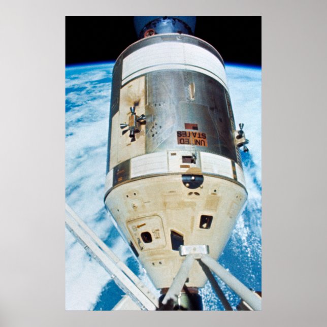 Poster Module de service de commande Skylab 4 (Devant)