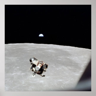 Poster Module lunaire Apollo 11