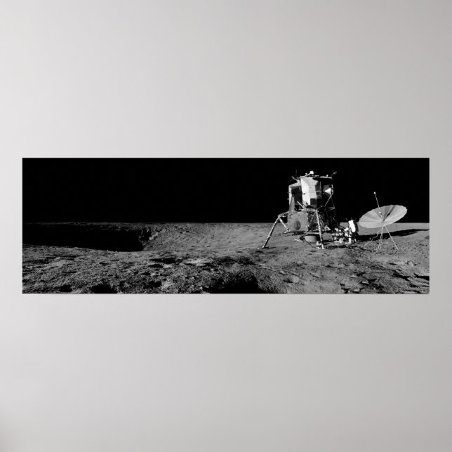 Poster Module lunaire Apollo 12 (Devant)