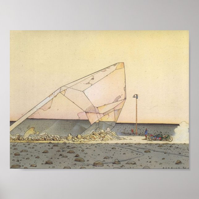 Poster Moebius Crystal (Devant)