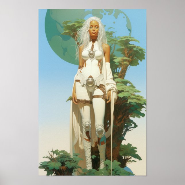 Poster Moebius Maxfi : Un caractère époustouflant Design  (Devant)