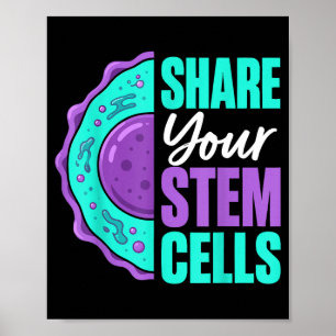 Poster Moelle osseuse de donneur de cellules souches