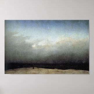 Poster Moine En Bord De Mer