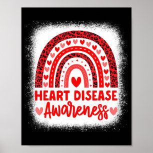 Poster Mois de la sensibilisation à la maladie cardiaque