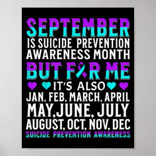Poster Mois de la sensibilisation au soutien et à la prév