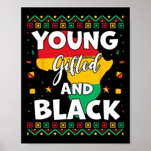Poster Mois de l'histoire des Noirs Cartes africaines Jeu