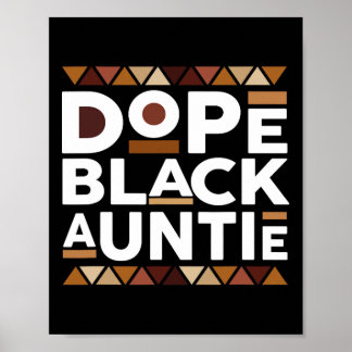 Poster Mois de l'histoire des Noirs Famille appariée Marr