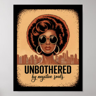Poster Mois de l'histoire des Noirs sans être dérangé par