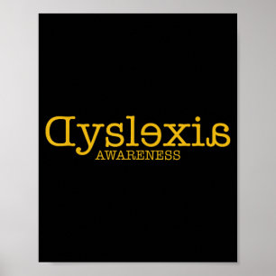 Poster Mois de sensibilisation à la dyslexie en police do