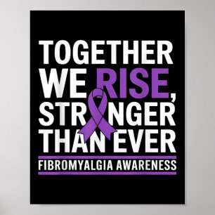Poster Mois De Sensibilisation À La Fibromyalgie Nous Aug