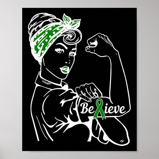 Poster Mois de sensibilisation à la santé mentale Femme R (Devant)