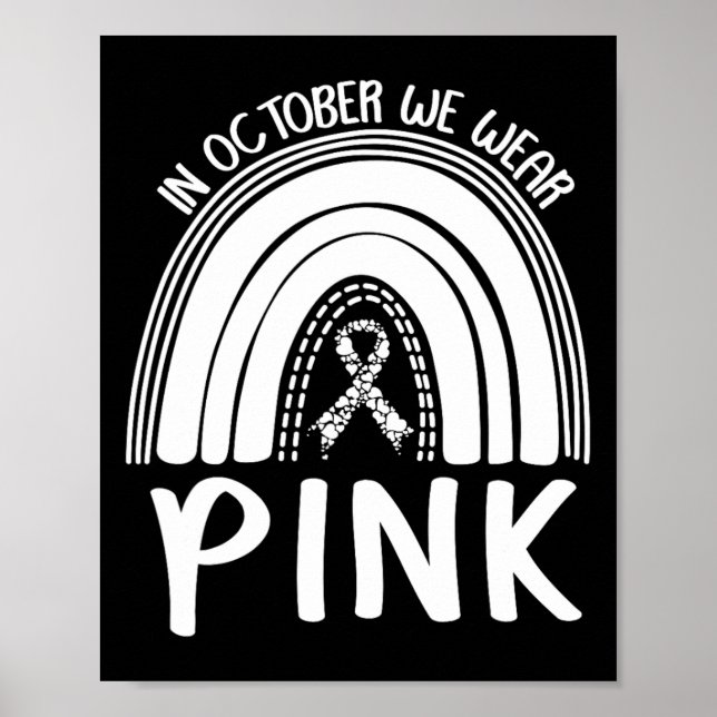 Poster Mois de sensibilisation au cancer (Devant)