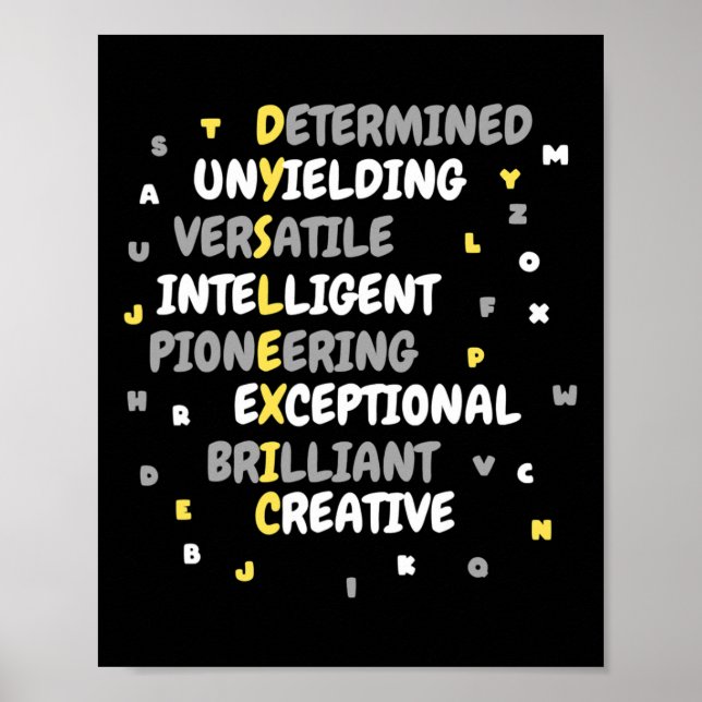 Poster Mois De Sensibilisation Avec Signification (Devant)