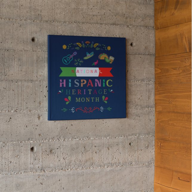 POSTER MOIS DU PATRIMOINE HISPANIQUE NATIONAL (Créateur téléchargé)