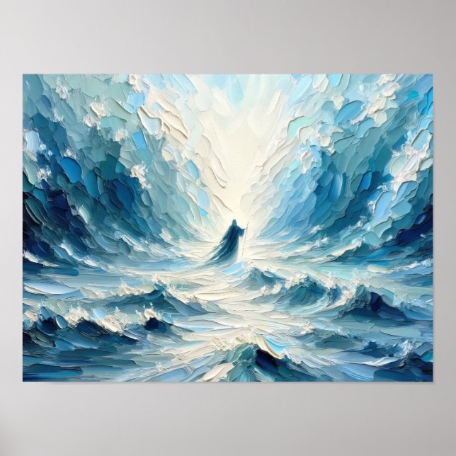 Poster Moïse faisant traverser la mer Rouge, , Esquisses, (Devant)