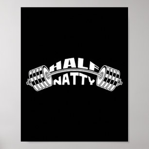 Poster Moitié Natty Bodybuilder Mème Stéroïdes Sport Fitn