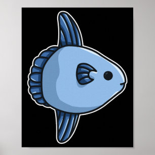 Poster Môle Océan Môle Commun Mola - Mola Mola Poisson