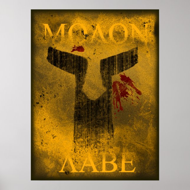Poster Molon Labe (Devant)