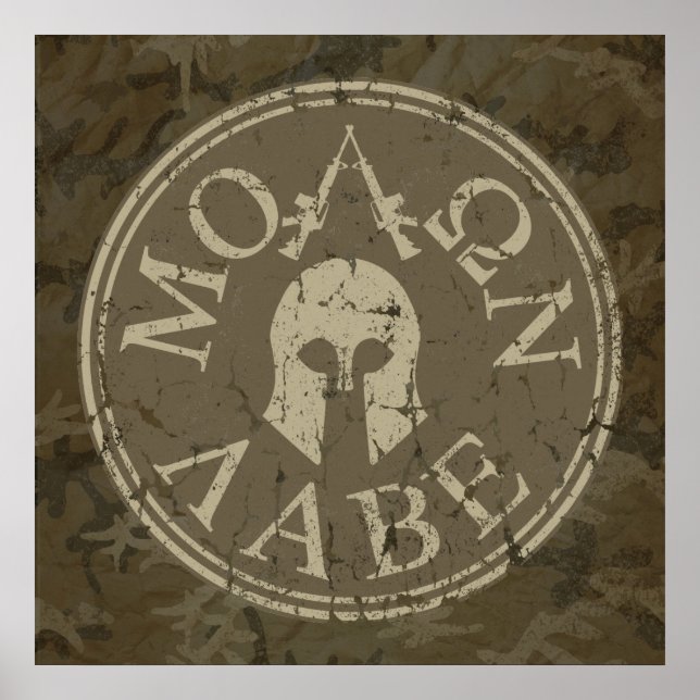 Poster Molon Labe, viens les prendre (Devant)