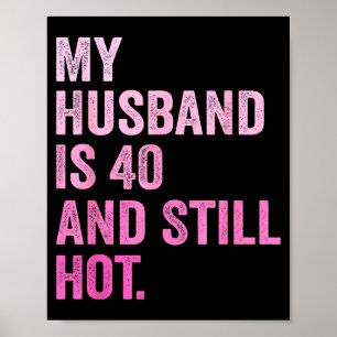 Poster Mon 40e Anniversaire de Mari 40