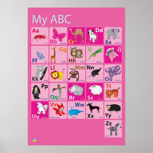 Poster Mon ABC (Devant)