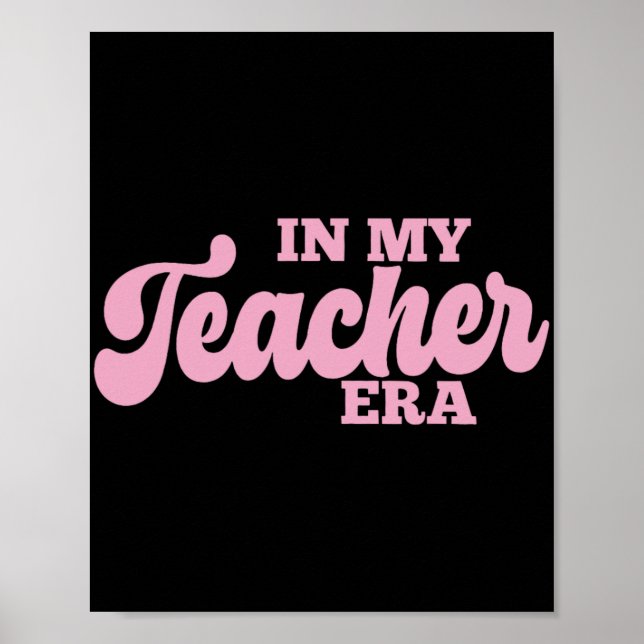 Poster Mon âge de test Funny State Testing Day Teacher Te (Devant)
