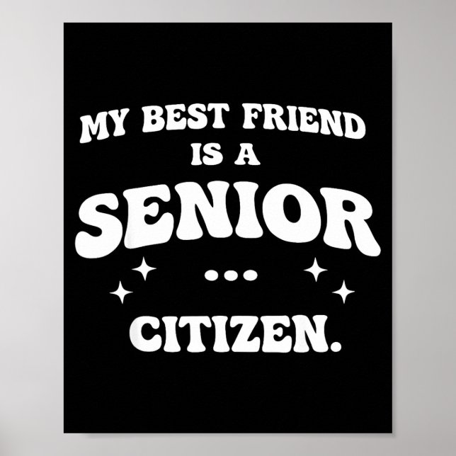 Poster Mon ami est un senior (Devant)